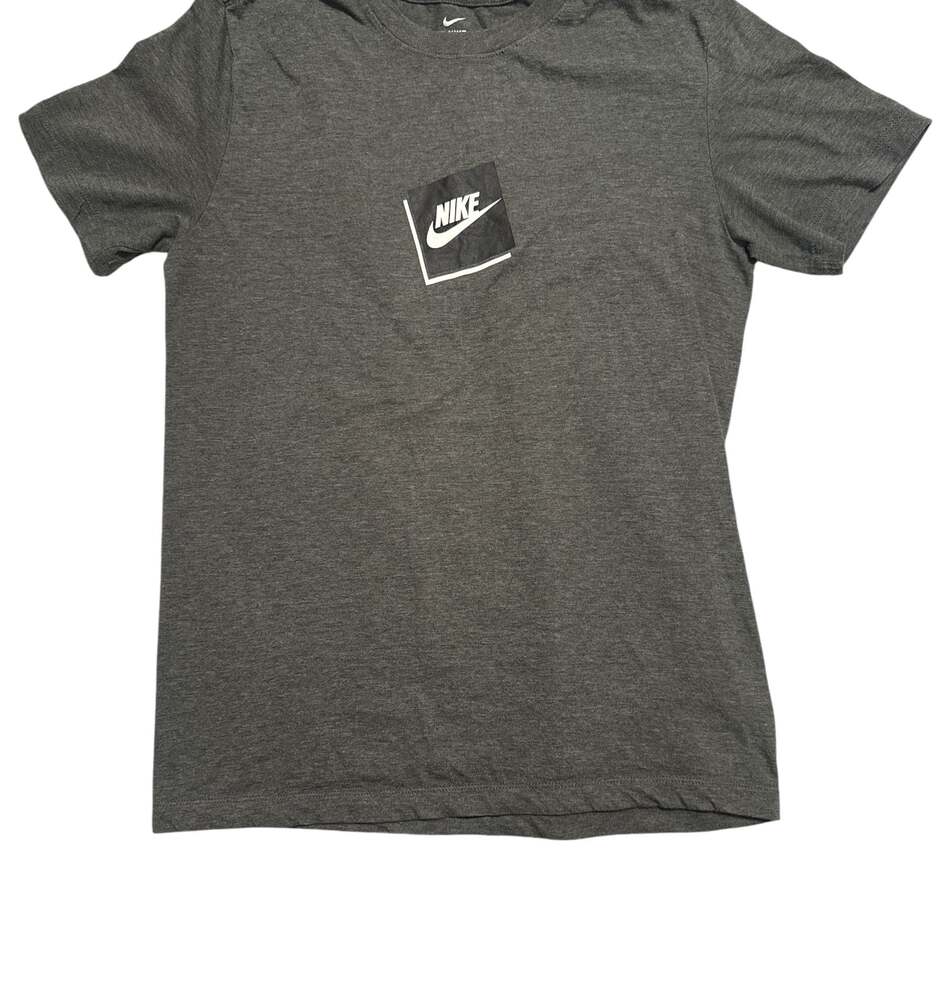 Nike Air Gray Black Box Logo T-Shirt